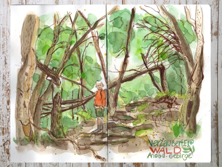 Sketchen auf Teneriffa